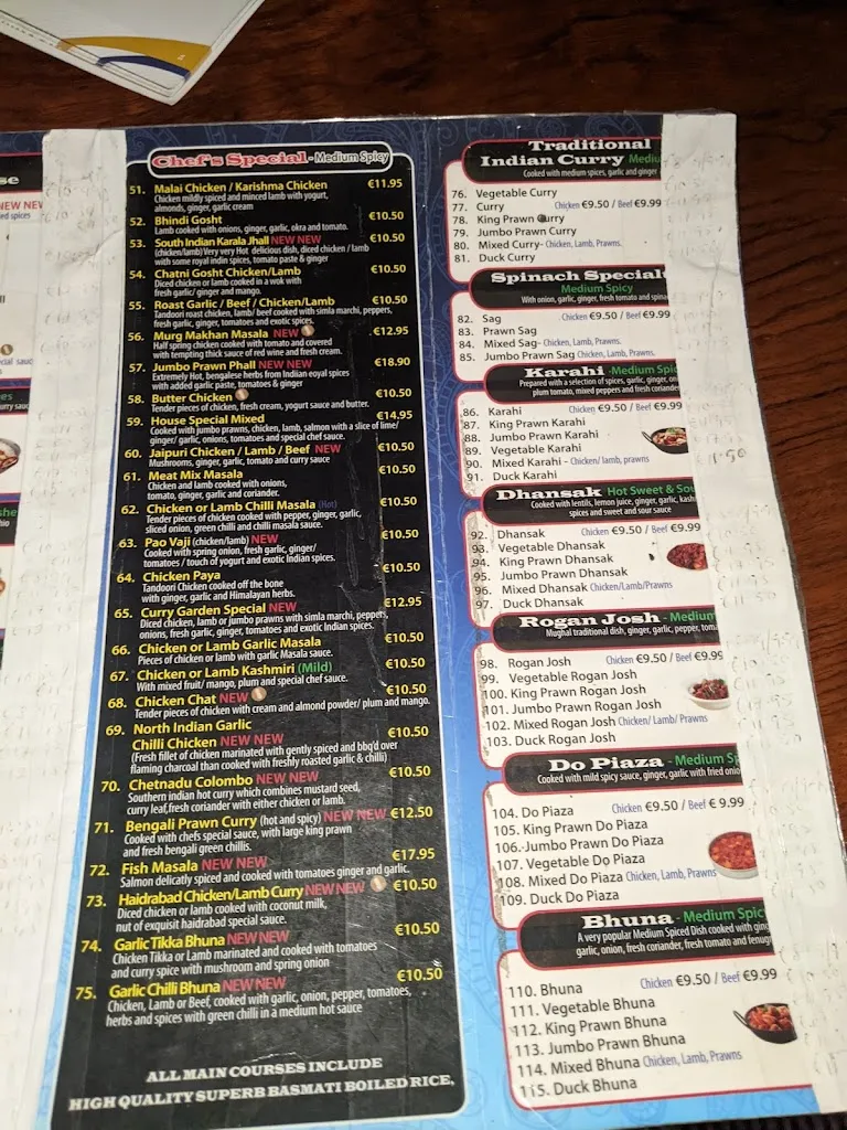 Menu_Curry Garden_Ireland_image_3