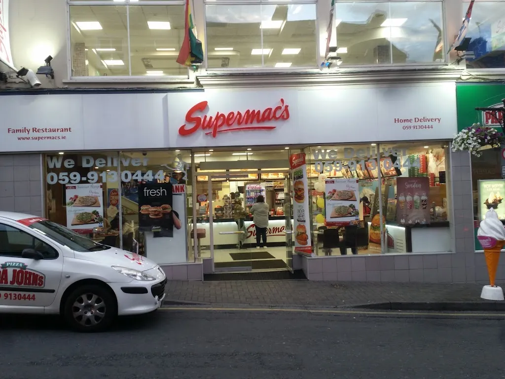 Supermac's & Papa John's Burrin St Carlow restaurant in Ireland