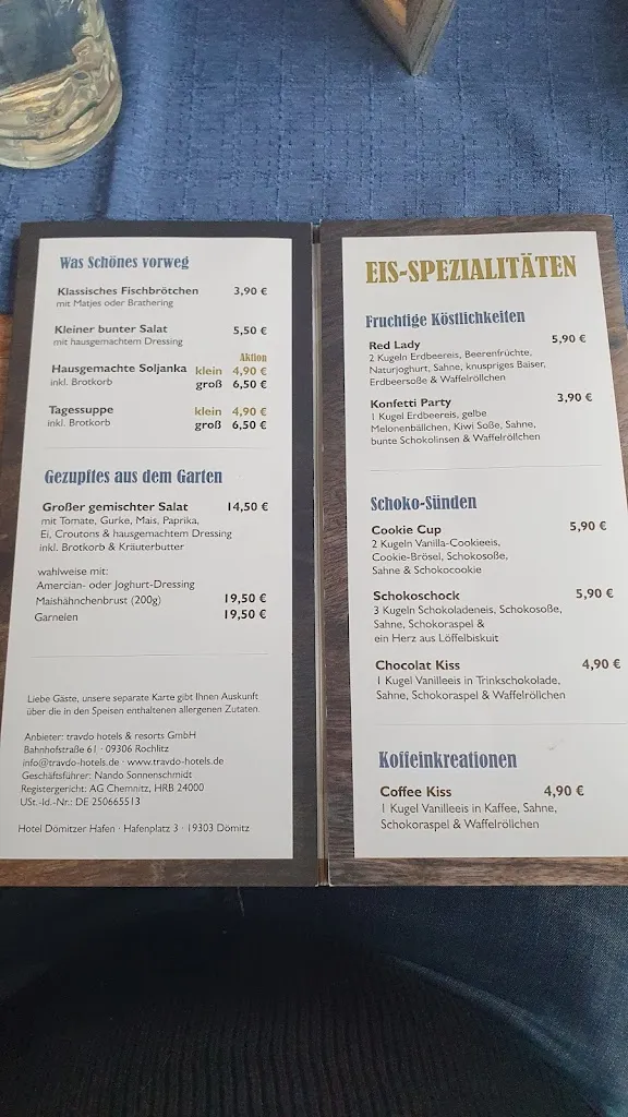 Menu_Dömitzer Hafen Gastronomie GmbH & Co.KG_Dömitz_immagine_2