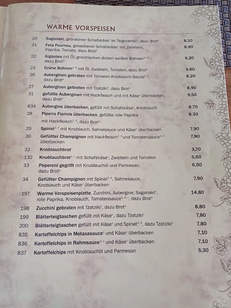 Menü_Athens Restaurant_Greifswald_Bild_1