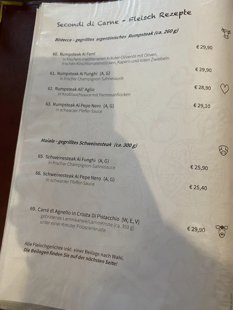 Menu_Borgo Antico Italiano Restaurant_Fehmarn_immagine_1