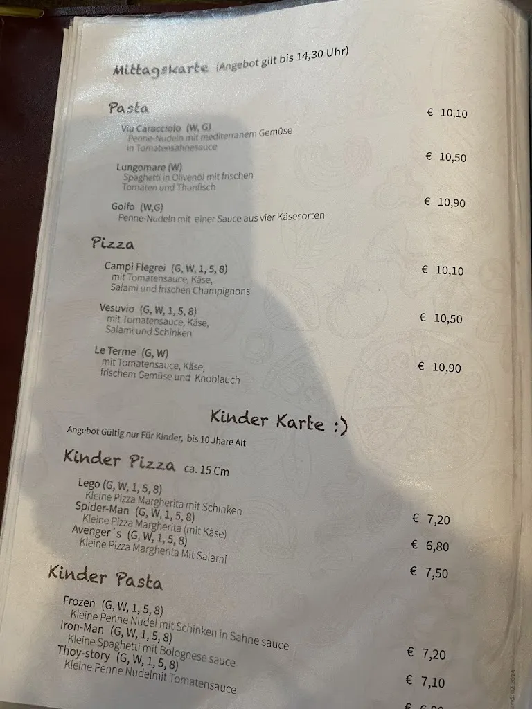 Menu_Borgo Antico Italiano Restaurant_Fehmarn_immagine_2