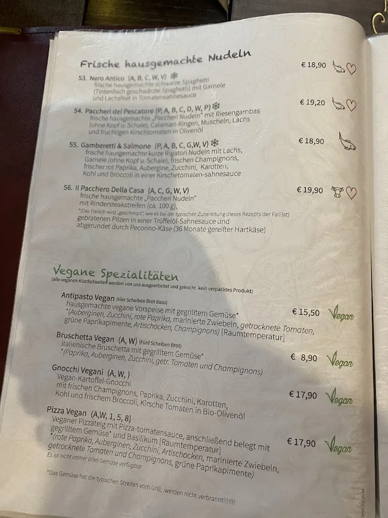 Menu_Borgo Antico Italiano Restaurant_Fehmarn_immagine_3