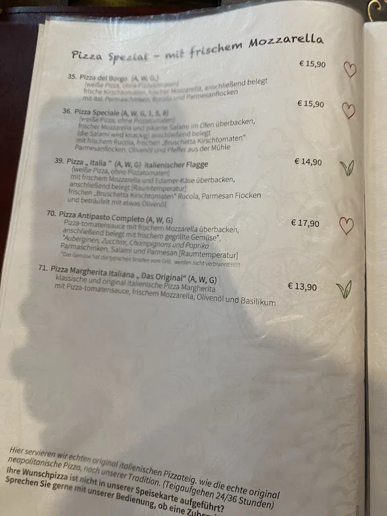 Menu_Borgo Antico Italiano Restaurant_Fehmarn_immagine_4