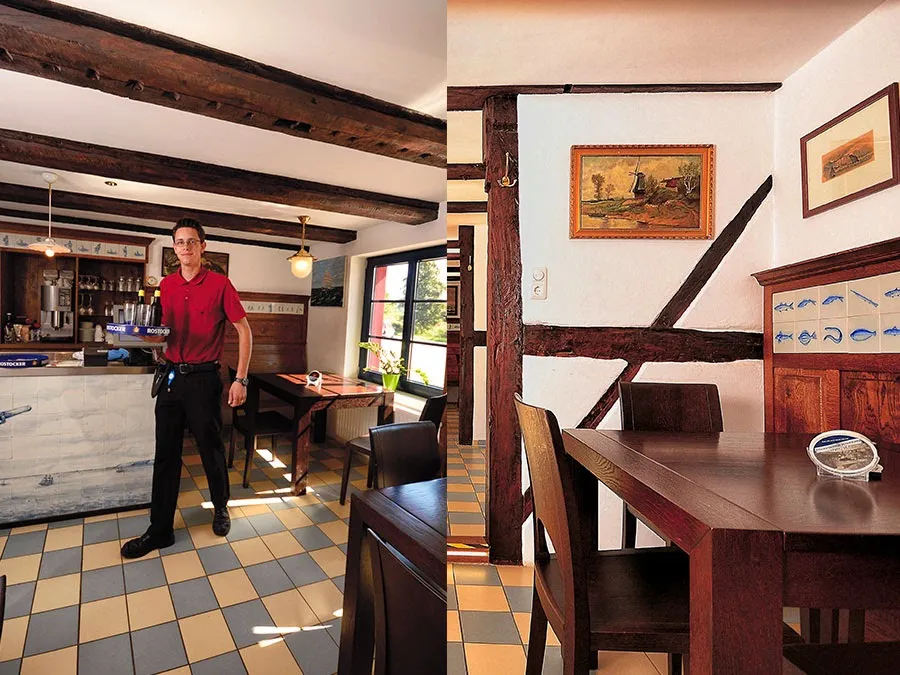 Schifferkrug Kuhle restaurant in Dranske