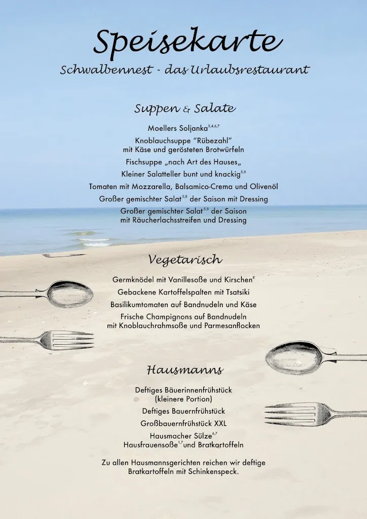 Menu_Schwalbennest Restaurant_Dranske_immagine_1