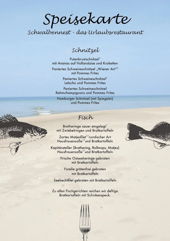 Menu_Schwalbennest Restaurant_Dranske_immagine_2