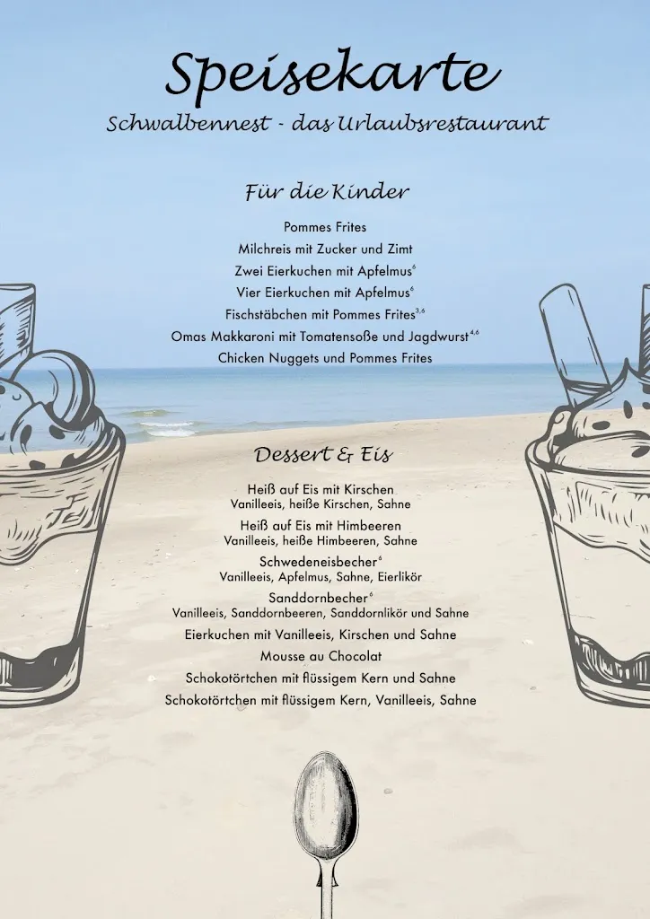 Menu_Schwalbennest Restaurant_Dranske_immagine_3