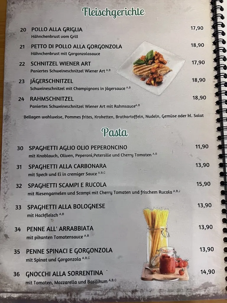 Menu_Pizzeria & Ristorante Piccolo Italia Nonnevitz_Dranske_immagine_1