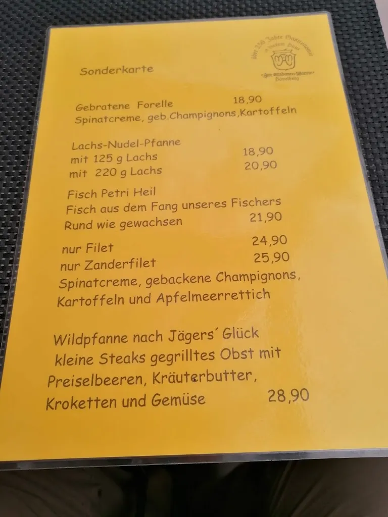 Menu_Restaurant „Zur Güldenen Pfanne“_Havelberg_immagine_3
