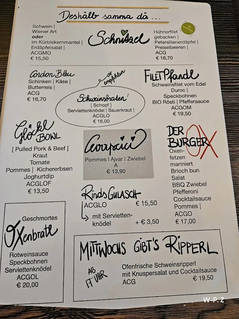 Menu_Glöckl Bräu_Austria_image_4