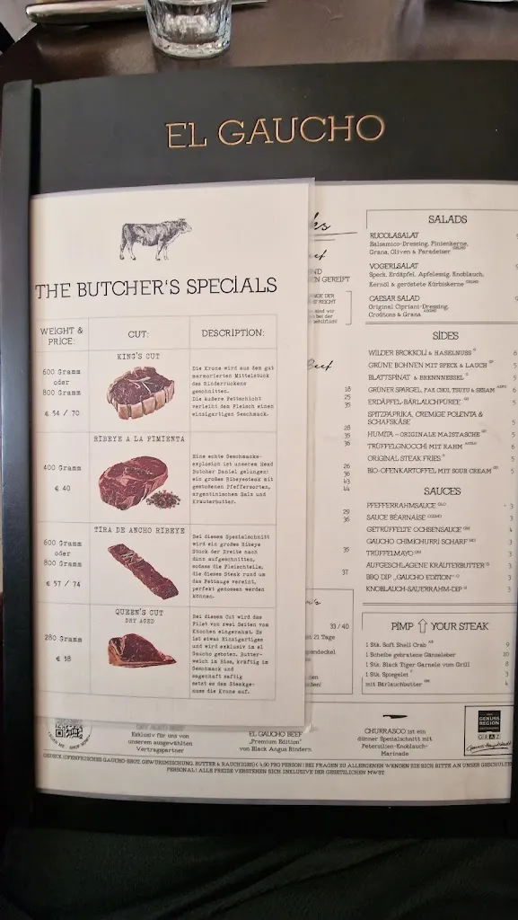 Menu_El Gaucho at Landhaus_Austria_immagine_3
