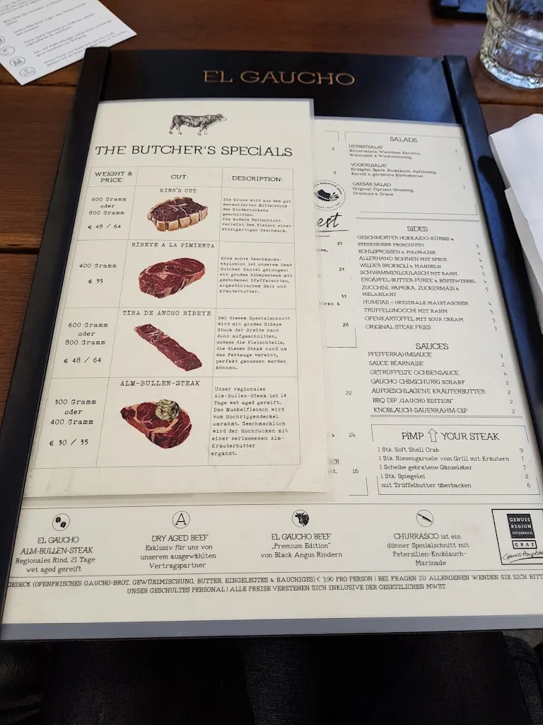 Menu_El Gaucho at Landhaus_Austria_immagine_4