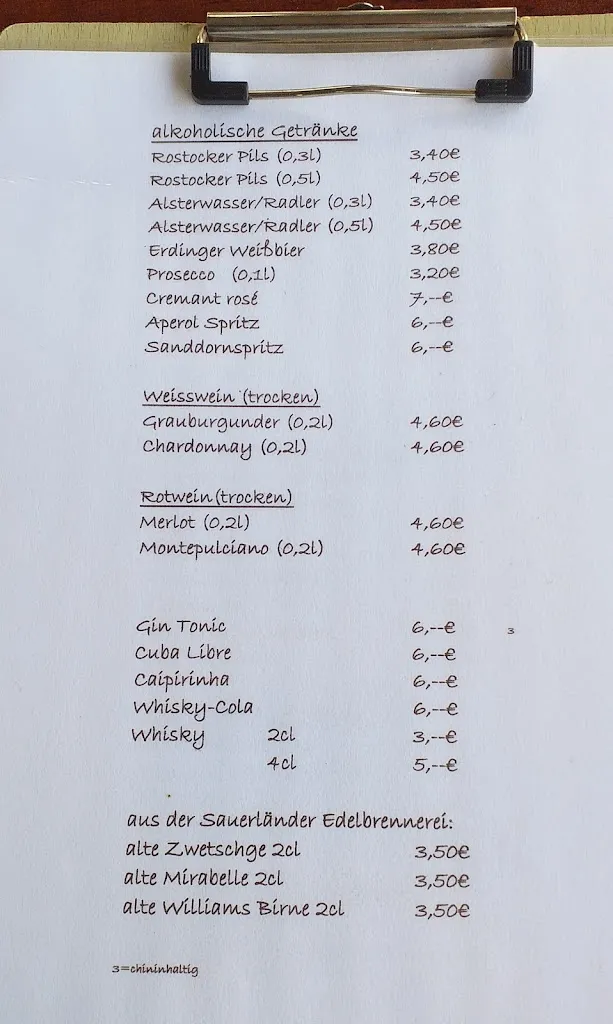 Menu_Kleine Brise Hafen Glowe_Glowe_immagine_2