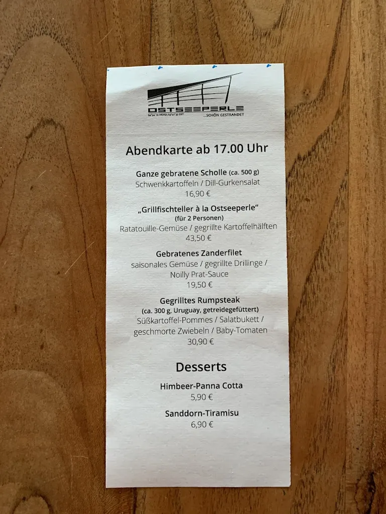 Menu_Restaurant & Hotel OSTSEEPERLE Glowe AUF RÜGEN_Glowe_image_1