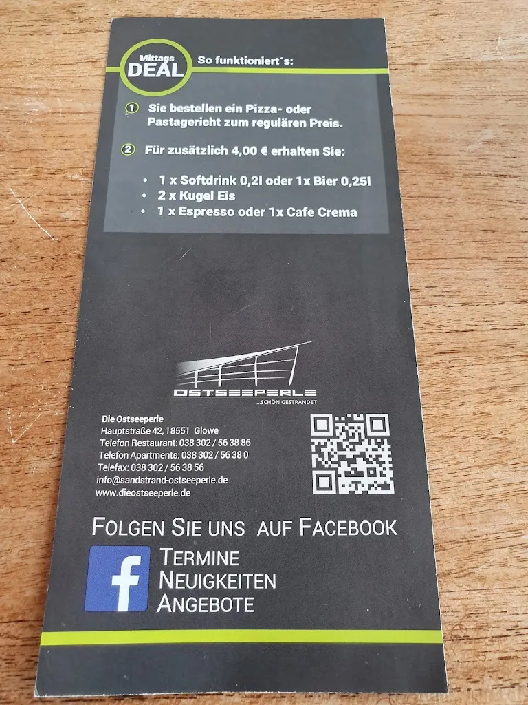 Menu_Restaurant & Hotel OSTSEEPERLE Glowe AUF RÜGEN_Glowe_image_2