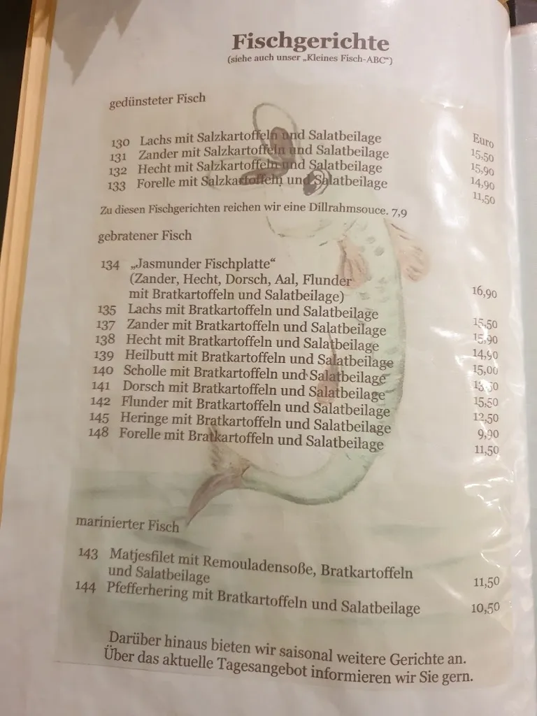 Menu_Gaststätte Am Jasmunder Bodden_Glowe_immagine_1