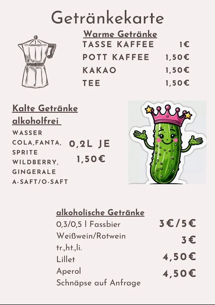 Menu_Gaststätte Grüne Gurke_Grabow_immagine_2