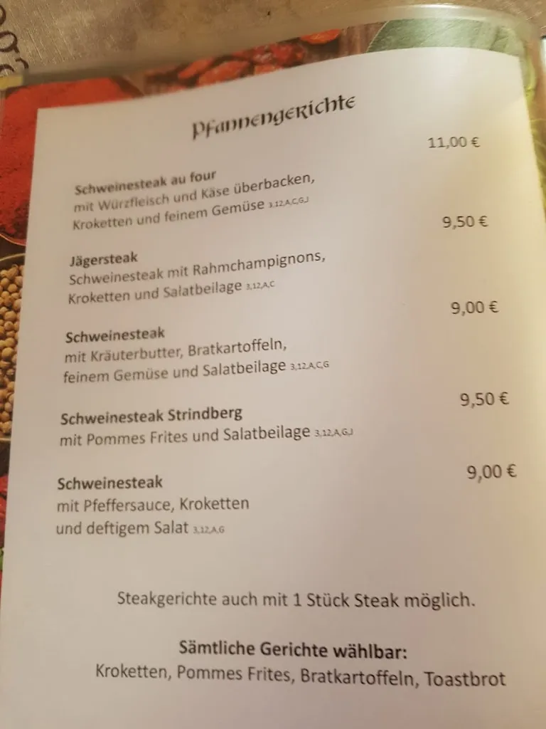 Menü_Gaststätte Zur Glocke_Wismar_Bild_4