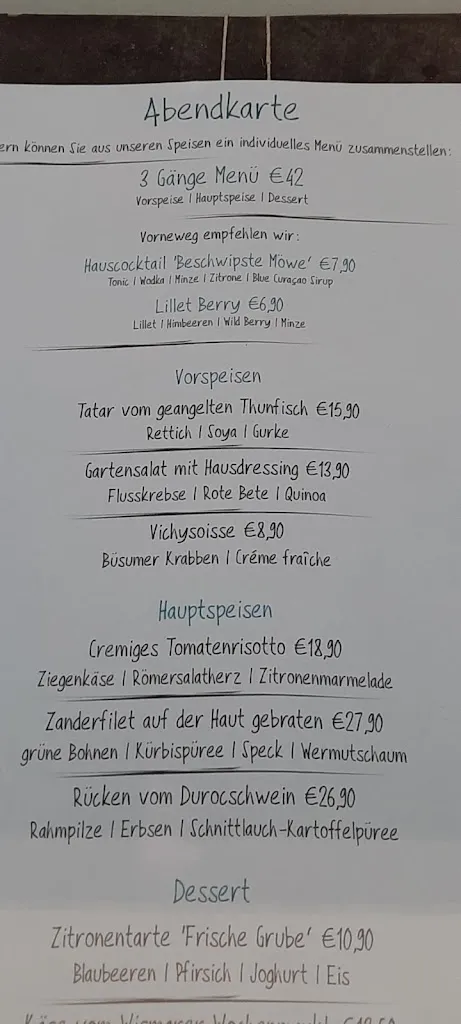 Menu_Restaurant Frische Grube_Wismar_image_1
