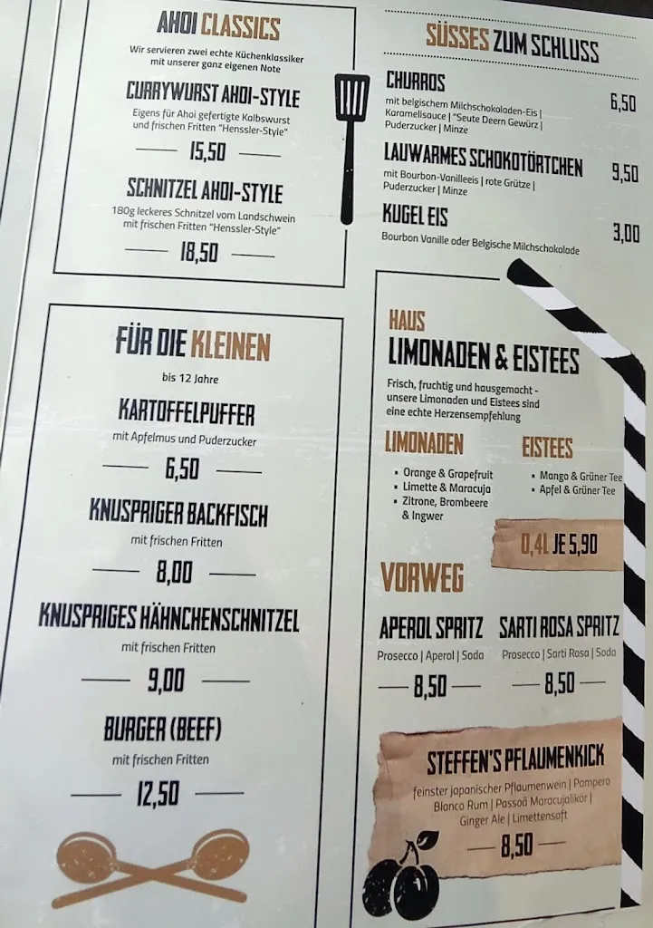 Menu_Ahoi Steffen Henssler Wismar_Wismar_immagine_4