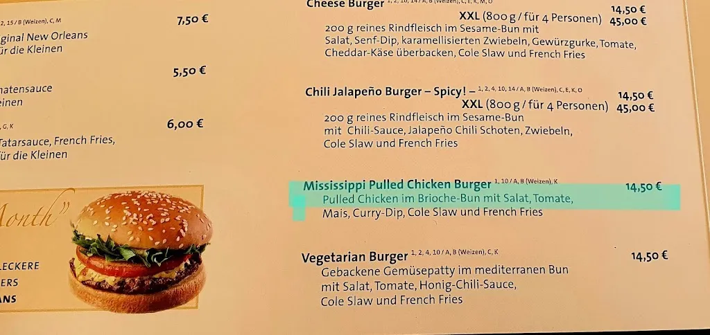 Menu_NEW ORLEANS American Bar & Restaurant_Wismar_image_3