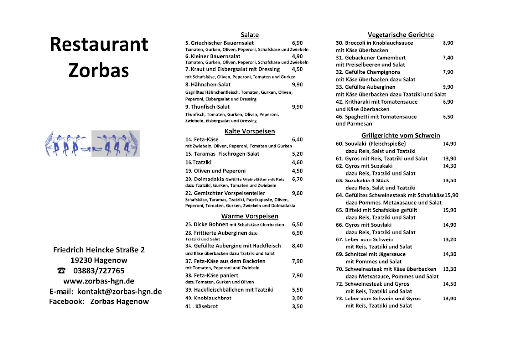 Menu_Restaurant Zorbas & Weißes Rössel_Hagenow_image_2