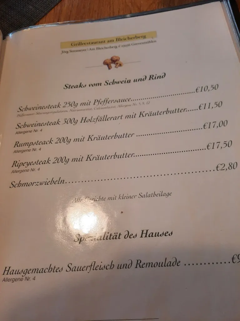 Menu_Grillrestaurant am Bleicherberg_Grevesmühlen_image_1