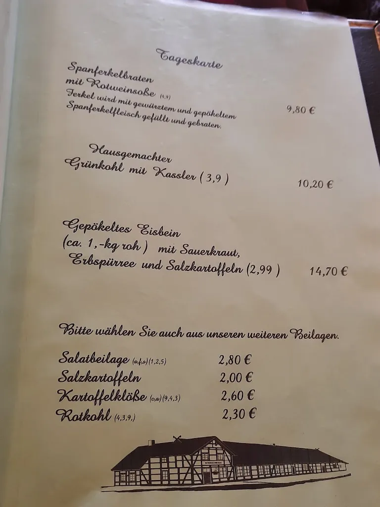 Menu_Gaststätte und Pension Schinkenkrug_Rostock_image_4