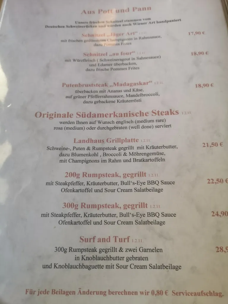 Menu_Landhaus Klützer Eck_Klütz_immagine_1