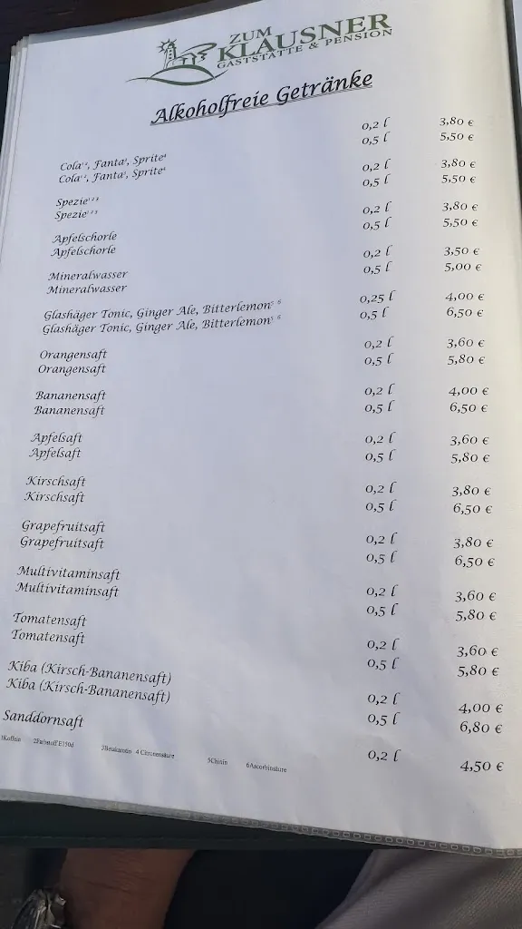 Menu_Zum Klausner Gaststätte & Pension_Hiddensee_image_2