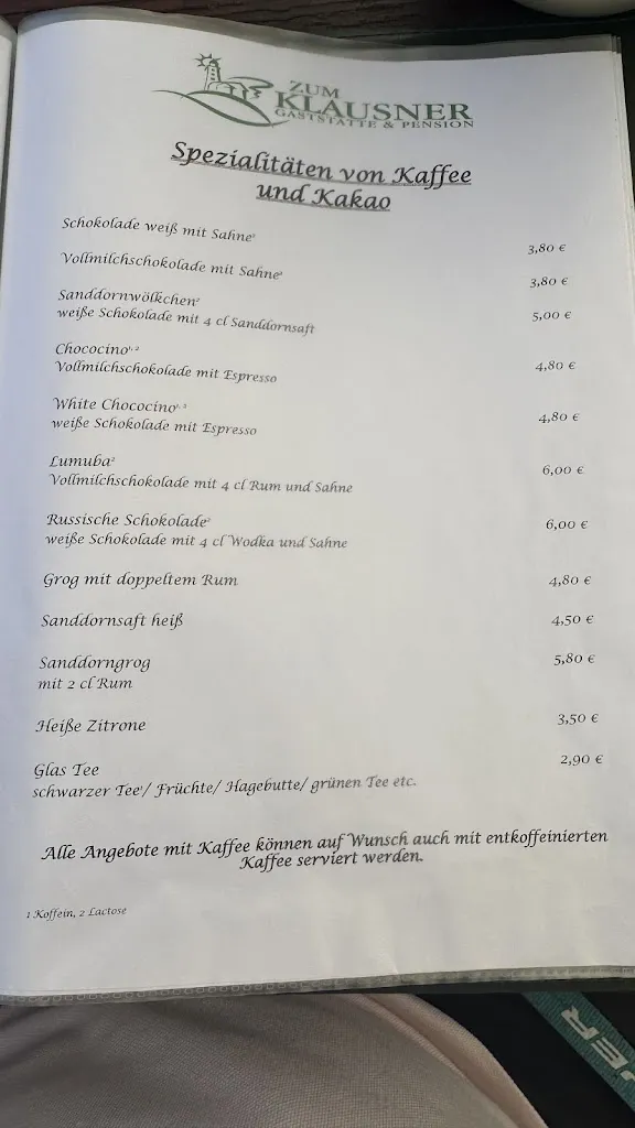 Menu_Zum Klausner Gaststätte & Pension_Hiddensee_image_3