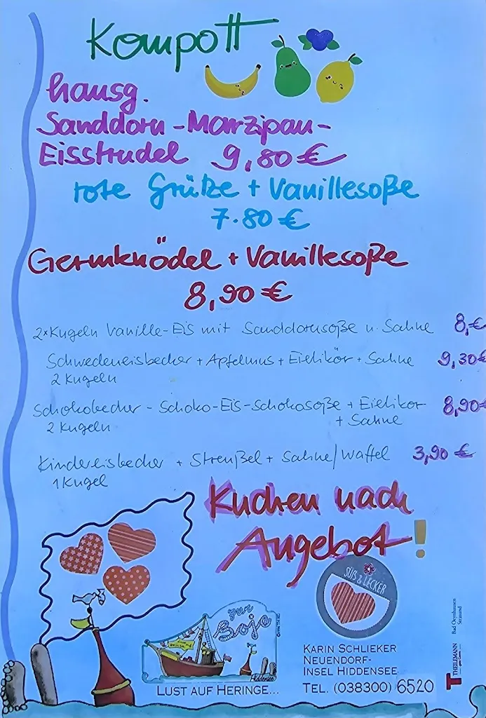 Menu_Pension & Gaststätte Zur Boje Karin Schlieker_Hiddensee_image_1
