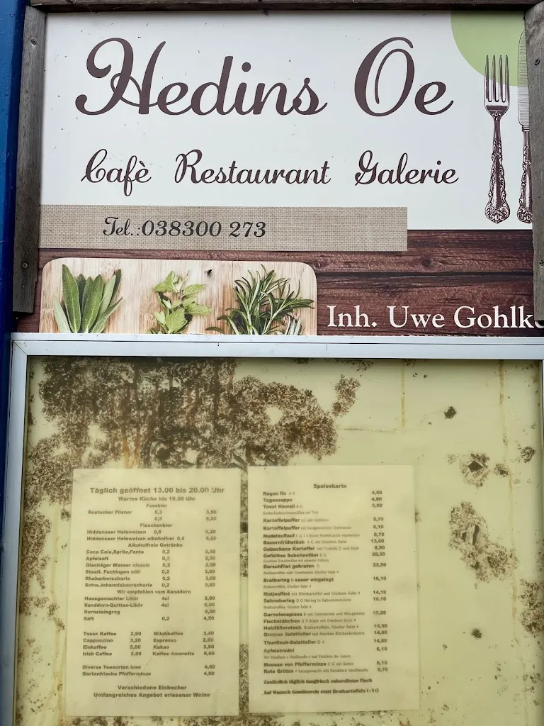 Menu_Weinrestaurant Hedins Oe Inh. Uwe Gohlke_Hiddensee_image_2
