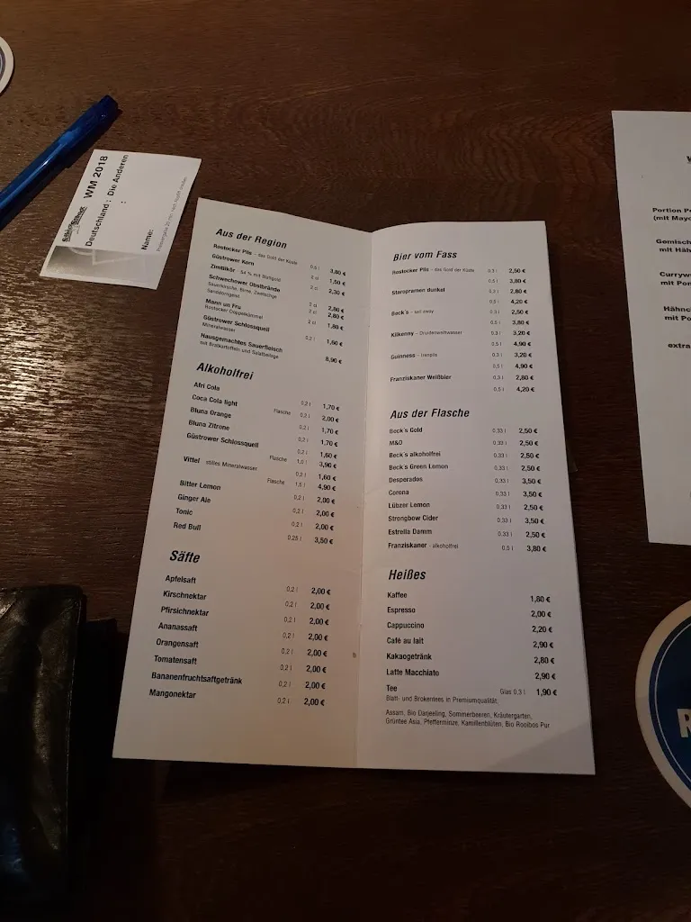 Menu_Schnick Schnack - Pub Restaurant Bar_Güstrow_image_2