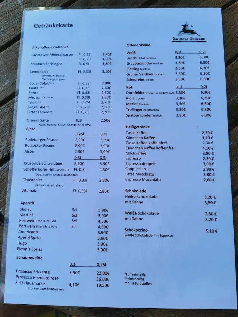 Menu_Restaurant Forsthaus Damerow_Koserow_image_1
