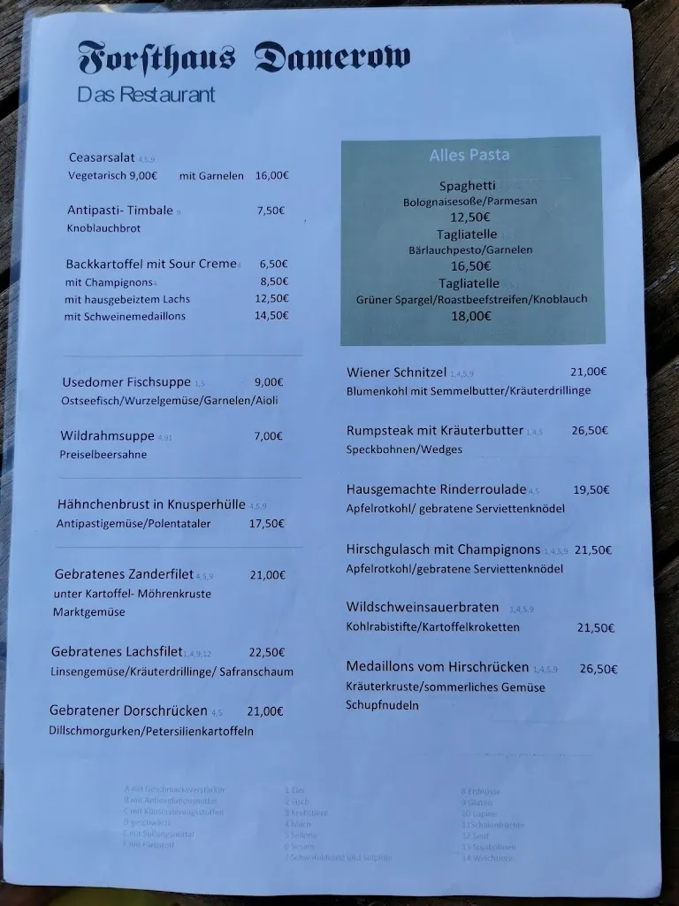 Menu_Restaurant Forsthaus Damerow_Koserow_image_2