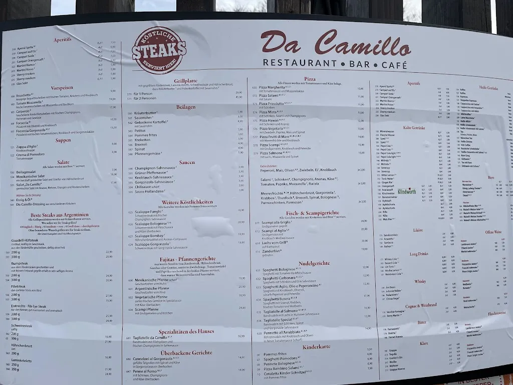 Menu_Da Camillo Koserow_Koserow_image_1