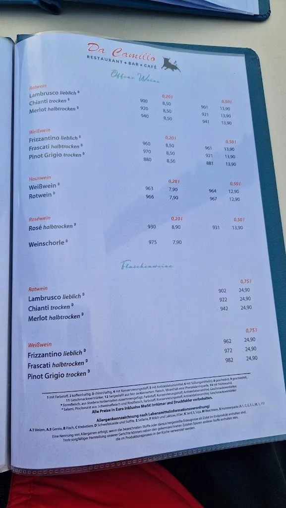 Menu_Da Camillo Koserow_Koserow_image_3