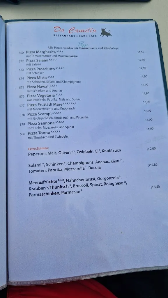 Menu_Da Camillo Koserow_Koserow_image_4