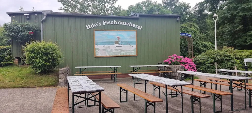 Udo's Fischräucherei ristorante a Koserow