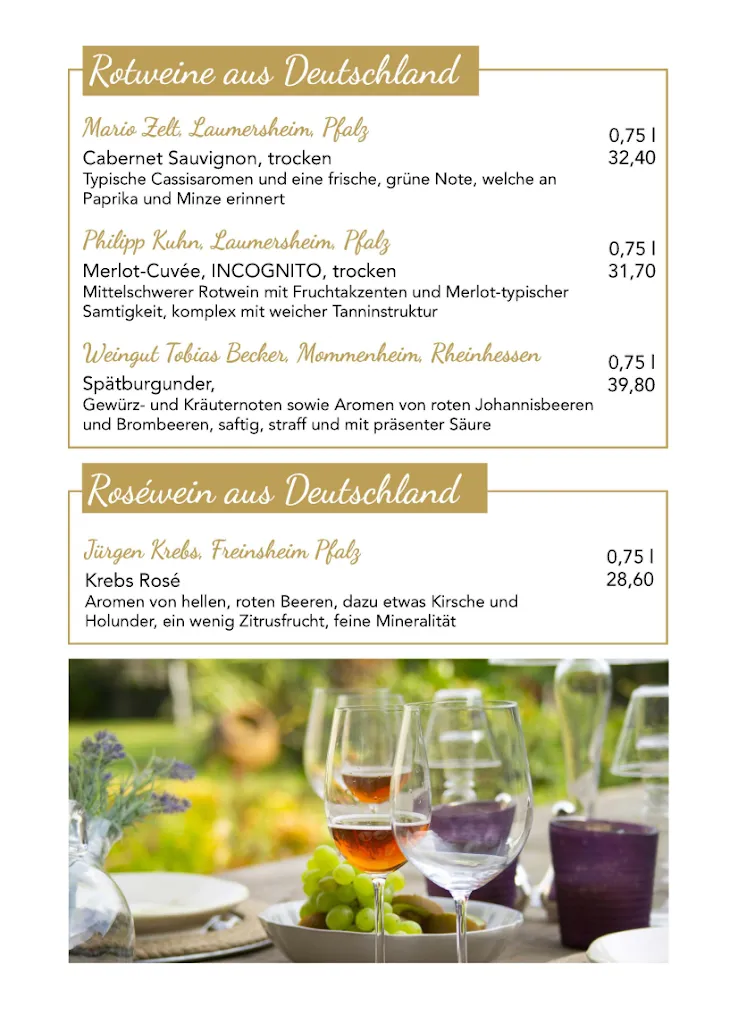 Menu_Restaurant STEGHOUSE_Kröslin_immagine_2