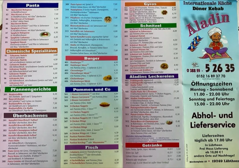 Menu_Pizzeria Aladin_Lübtheen_image_4