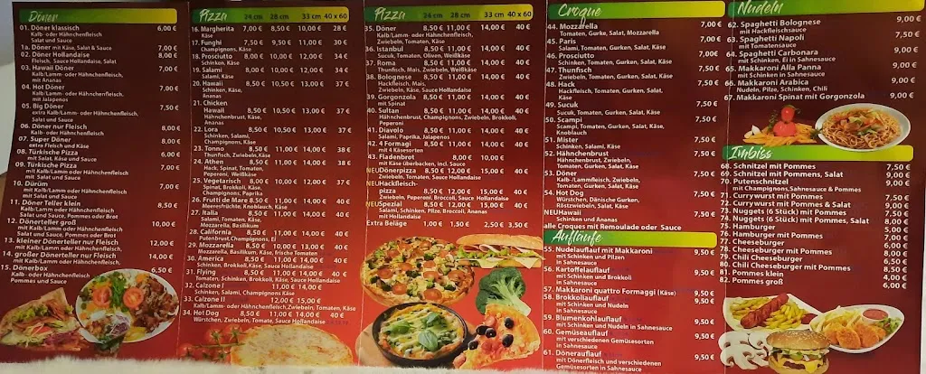 Menu_Sultan Bistro lützow_Lützow_image_1