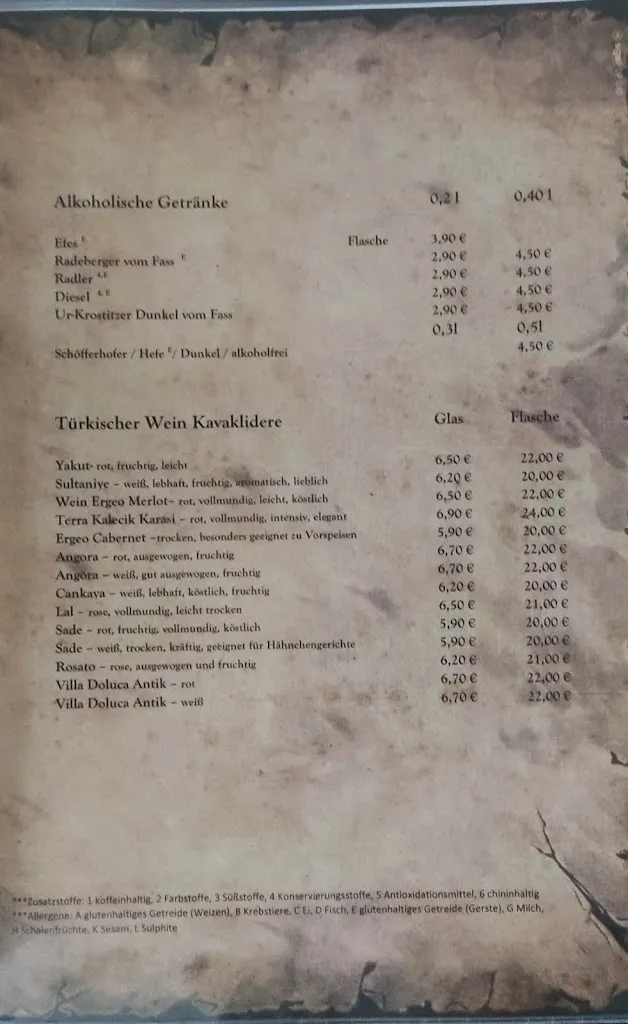Menu_A&F Restaurant Ocakbasi_Chemnitz_immagine_1
