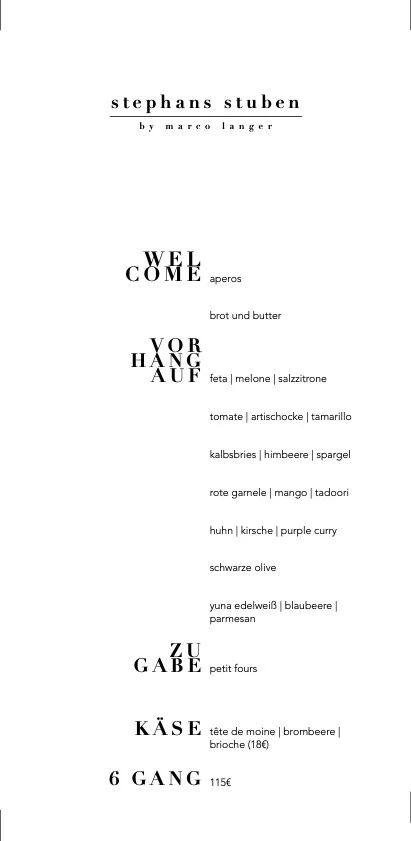 Menu_Stephans Stuben by Marco Langer_Neu-Ulm_image_1