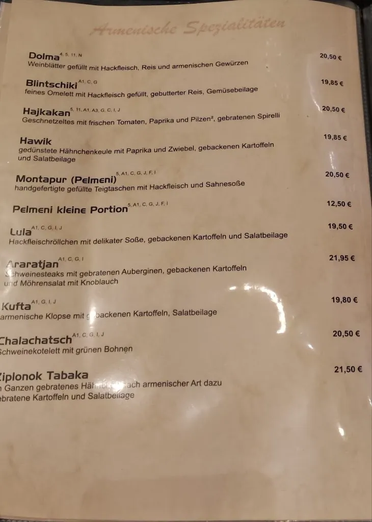 Menu_Armenia Restaurant_Chemnitz_image_4