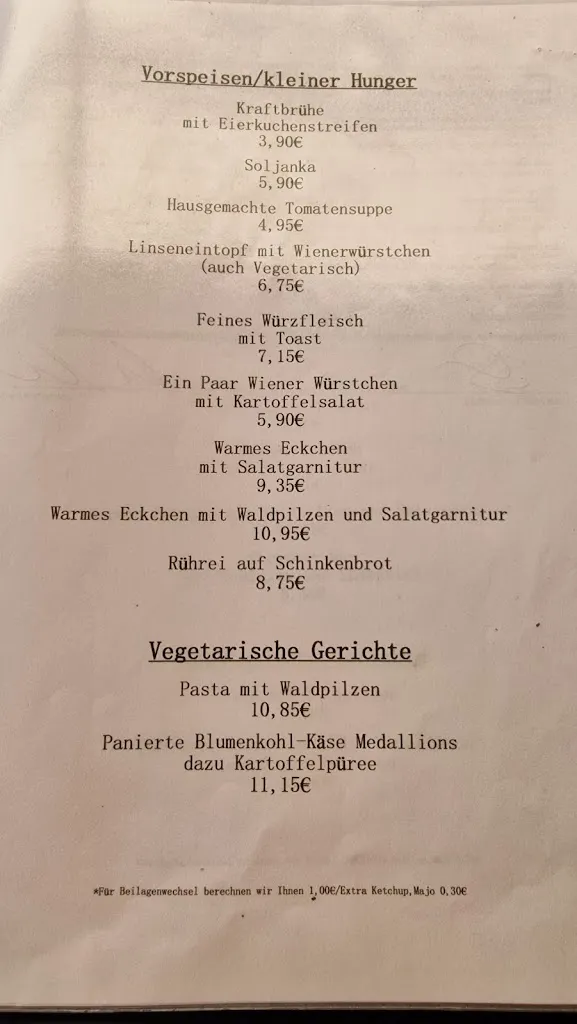 Menu_Gaststätte Waldeck_Chemnitz_immagine_1