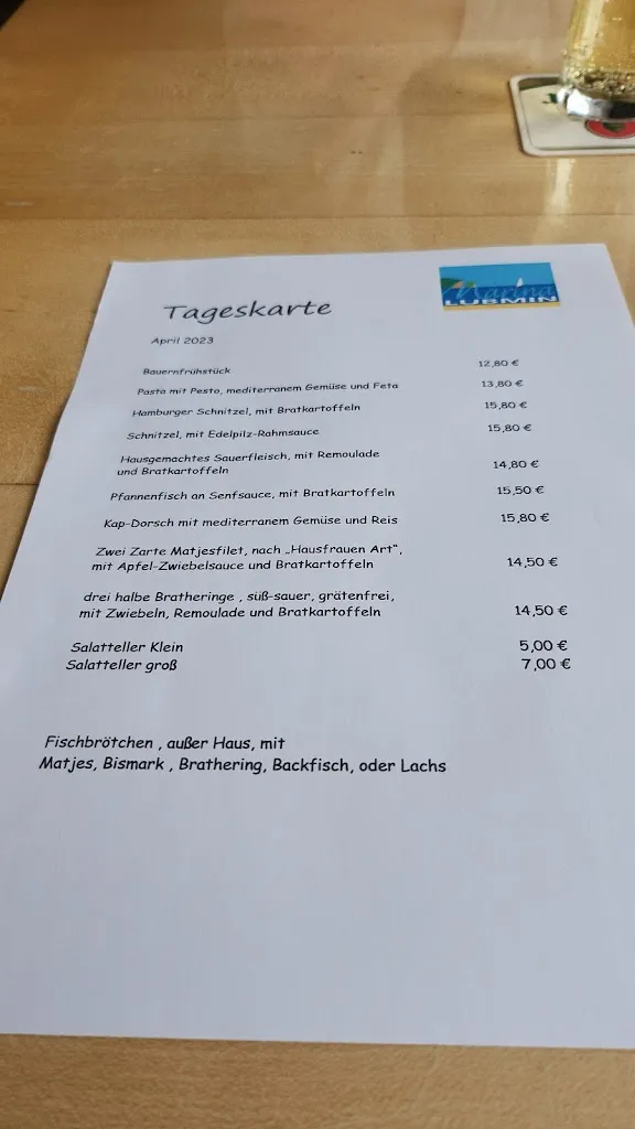 Menu_Restaurant MS Vaterland_Lubmin_image_1