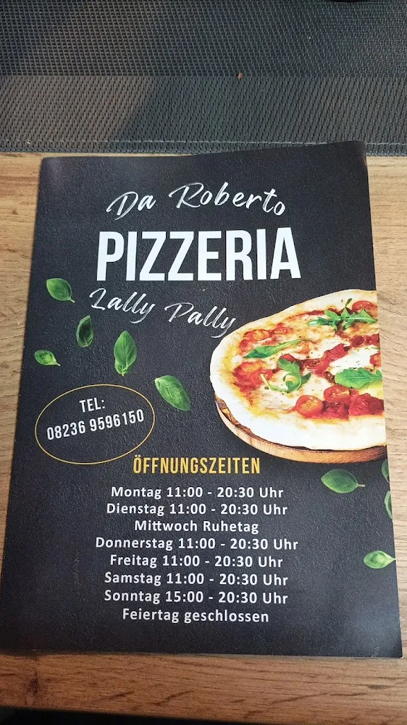 Menu_Restaurant Da Roberto_Fischach_image_1